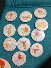 Rupert bear badges x11 job - bear,