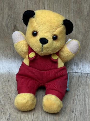 Sooty bear beanie plush soft - sooty,