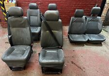 Vw T4 Caravelle Mini Bus Van Universal Interior Seats Floor Mount Rails Leather
