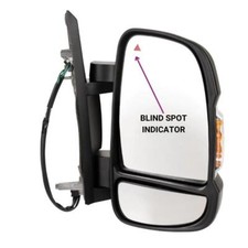 Rimor Motorhome Mirror Electric Blind Spot Indicator Temp Sensor O/S Right 2021>