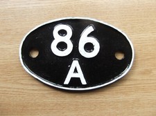 British Railways Steam Loco Replica Shed Plate - NEWPORT EBBW JCT