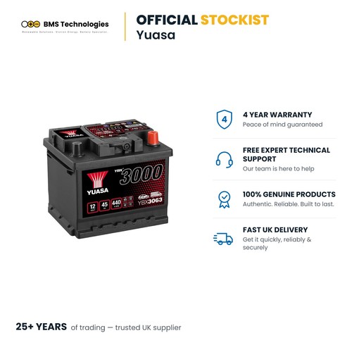 Car battery ybx3063 - ybx3063, 063