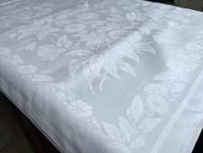 Gorgeous silky linen damask