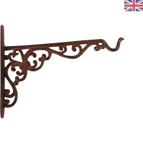 Victorian cast iron basket - victorian,