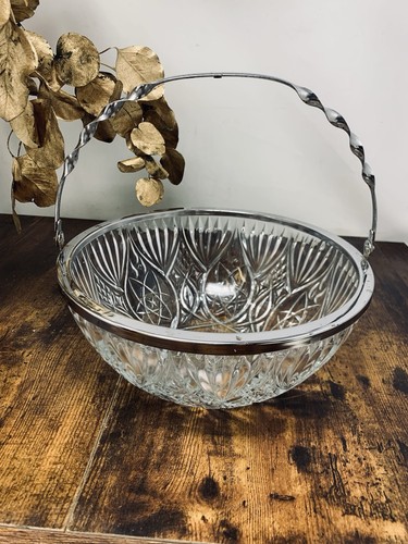 Glass salad bowl fruit - bowl,
