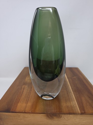 Handblown glass vase - handblown,