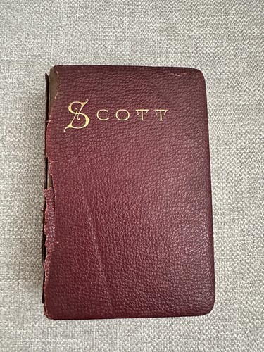 Scott poetical works - works, sir