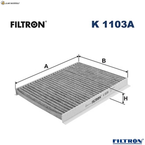 Filter interior air 1103a - filter,
