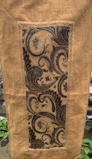 Vintage Style Gold Chenille