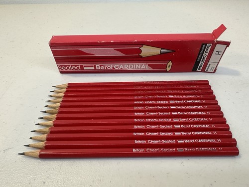 Berol cardinal pencils - 2h,