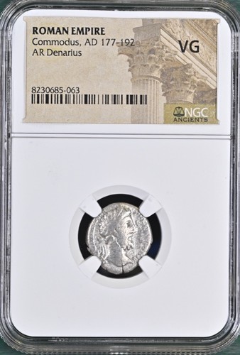 Emperor commodus silver - commodus,