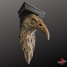 Raven Corbel Gothic Wall Shelf