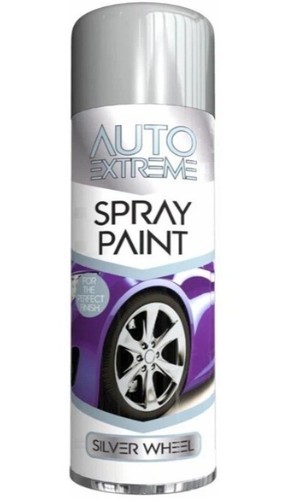 Silver wheel auto spray paint - silver,
