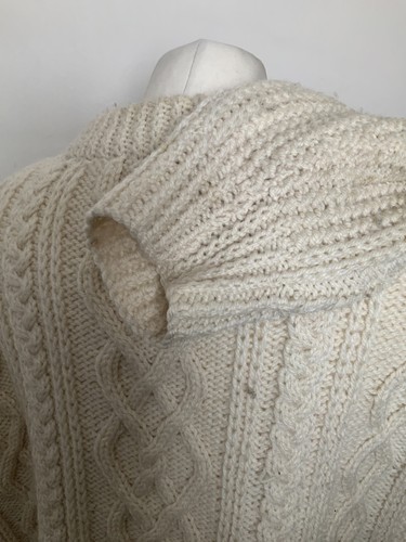 Hand knitted fisherman jumper - knitted,
