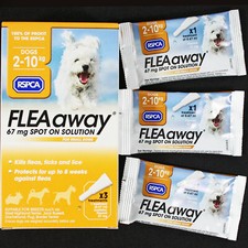 RSPCA FLEAaway 3x SPOT-ON