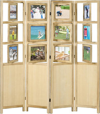 4-Panel Wood Folding Room