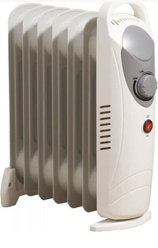 Mini oil filled radiator - filled,