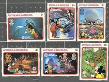 Antigua barbuda stamps 1988 - barbuda,