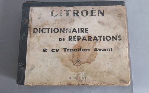 Citroën repair dictionary - citroën, 2