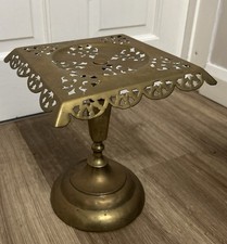 Antique Brass Square Trivet