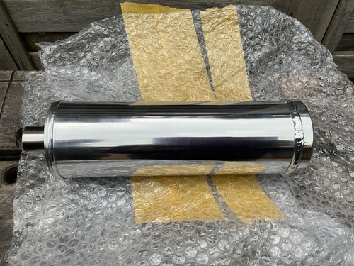 Lambretta exhaust stainless - exhaust,