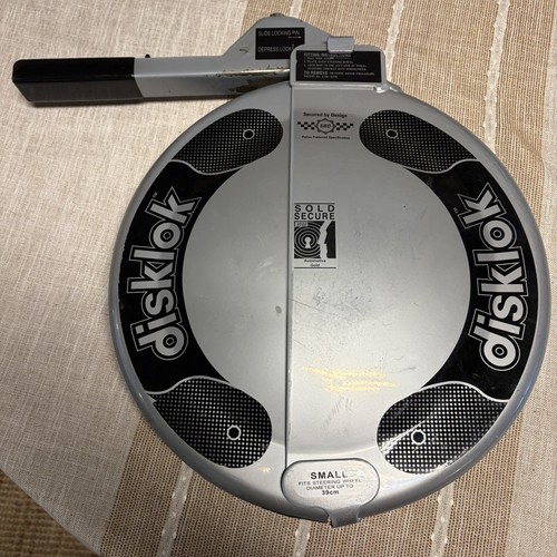 Disklok steering wheel lock - disklok,