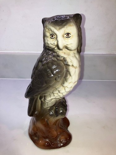 Vintage ceramic owl figurine