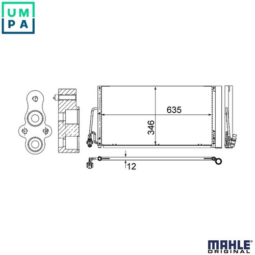 Condenser air conditioning - air, ac