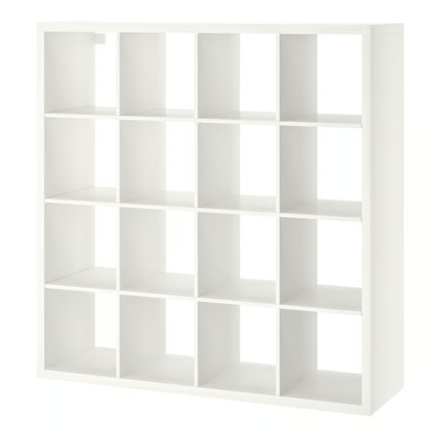 Ikea kallax white shelving - ,