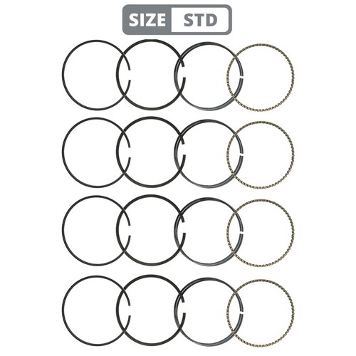 Piston ring set - piston, std