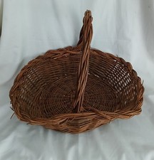 Vintage wicker fruit picking