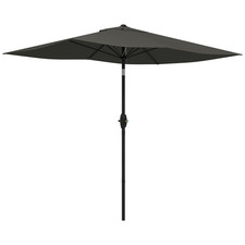 Rectangular garden parasol - garden,