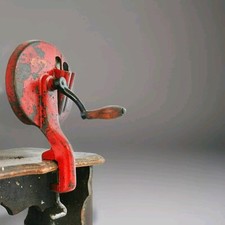 Antique PEDE Bean Slicer PETER DIENES Green Beans Cutter Grinder Cast-iron