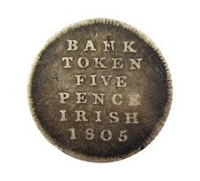 IRELAND 1805 GEORGE III SILVER
