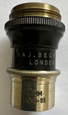 Antique j beck microscope - &,