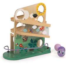 Janod Caterpillar Ball Track Children'S Toddler Wooden Visual Toy Gift 12M+ NEW