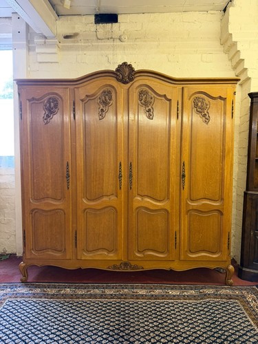 French carved oak - oak, four