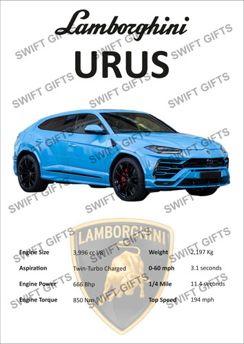 Lamborghini urus poster - lamborghini,