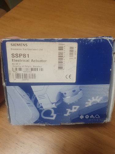 Siemens electrical actuator - siemens,