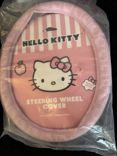 Hello kitty pink steering - hello,