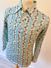 RARE mens 70s DAGGER COLLAR