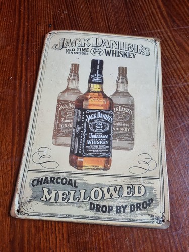Jack daniels metal - tin, plate