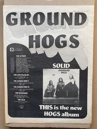 Groundhogs solid poster sized - groundhogs,