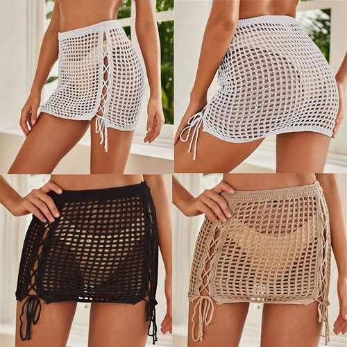 Beachwear short sexy knitted - short,