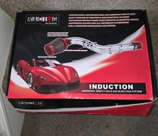 ENGINE AIR INDUCTION KIT. CONTENTS AS PICTURES. UNIVERSAL. 3” or 76mm.NEVER USED