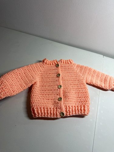 Handmade peach crochet - handmade,