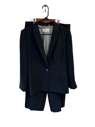 Calvin klein navy one button - klein,