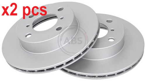 Pcs sides brake disc - x2,