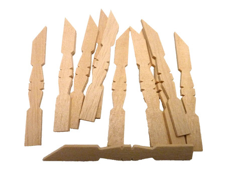 Dolls house balusters flat - dolls,