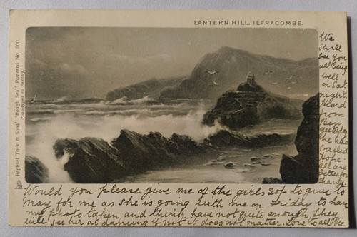 Lantern hill ilfracombe 1902 - lantern,
